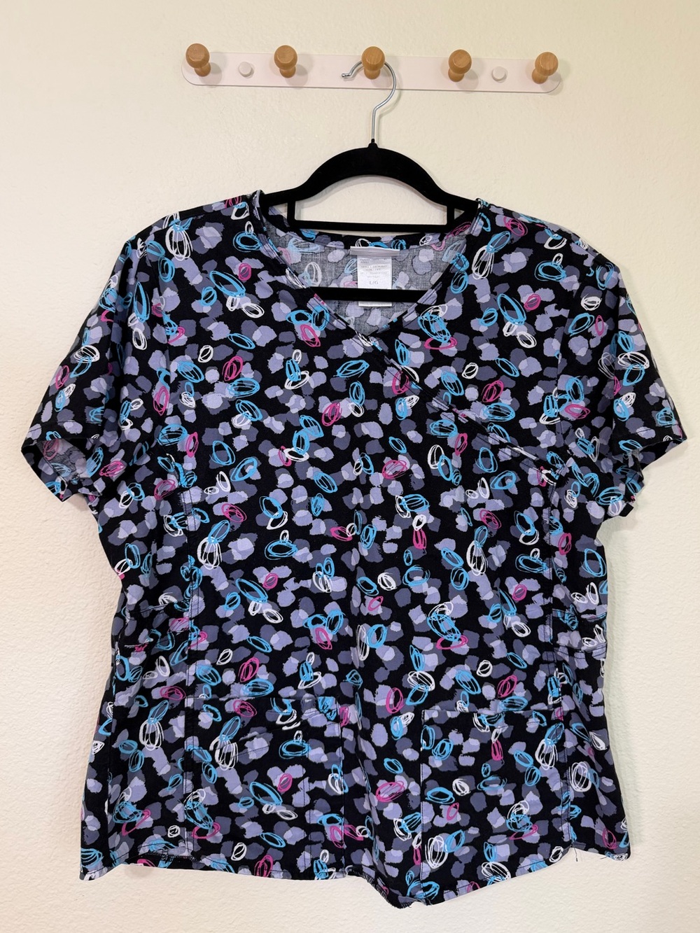 ScrubStar Women’s Scrub Top – Size Large